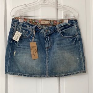 Paige Vintage Denim skirt NWT